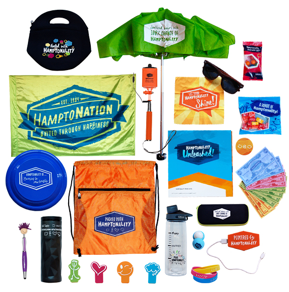 Branding design and swag sourcing