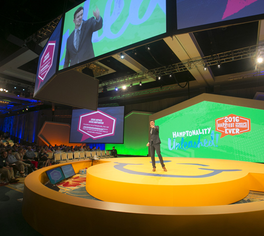 Main stage design, production and AV management