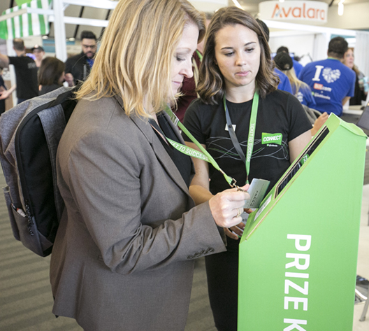 Conference utilized NFC to connect attendees